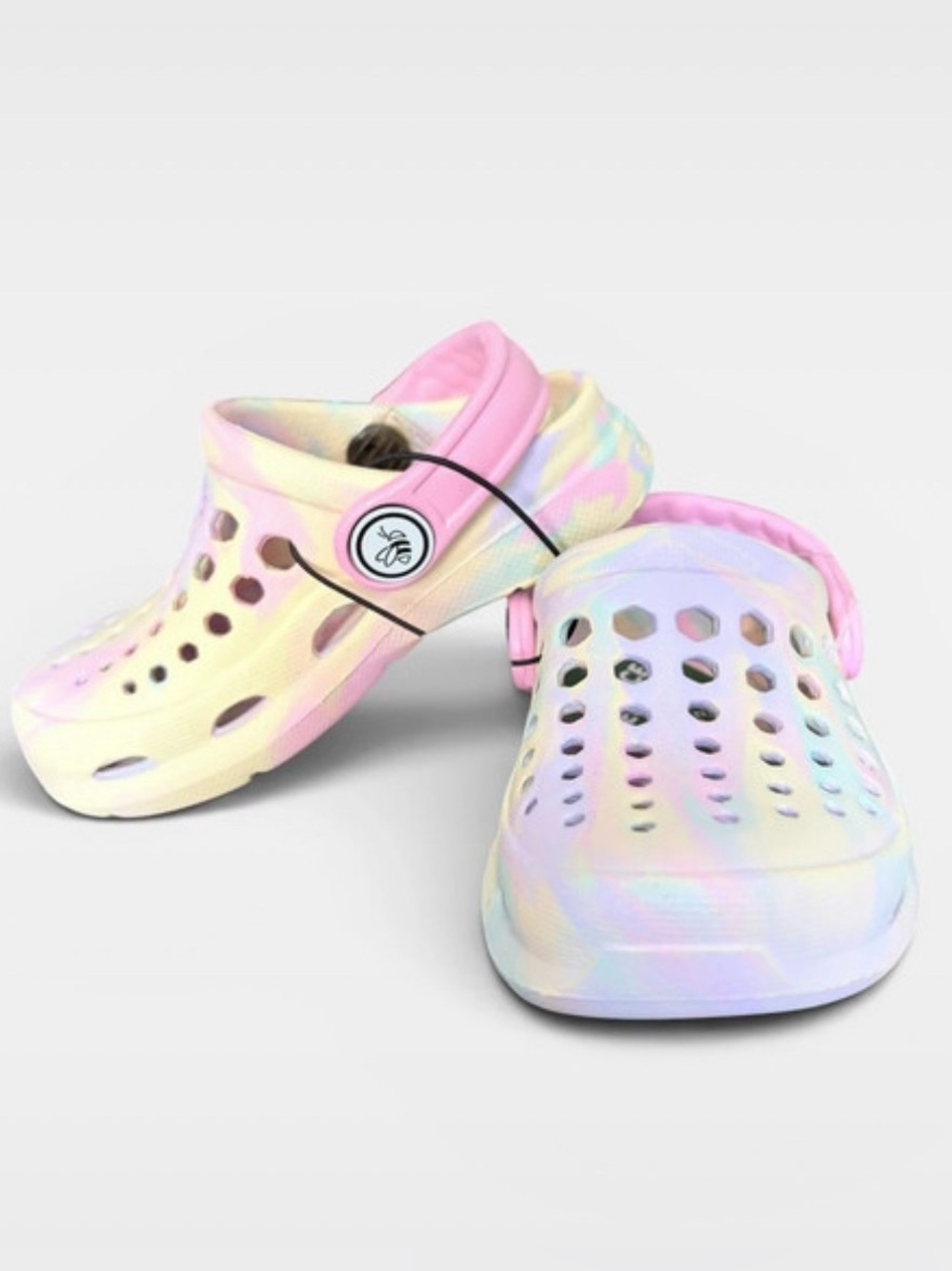 Joybees Baby/Toddler Active Marbled Ombré Pink  Clog 4/5 NWT